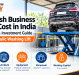 Car Wash Business Setup Cost in India – Equipment & Investment Guide with Hydraulic Washing Lift