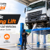 hydraulic car washing lift
